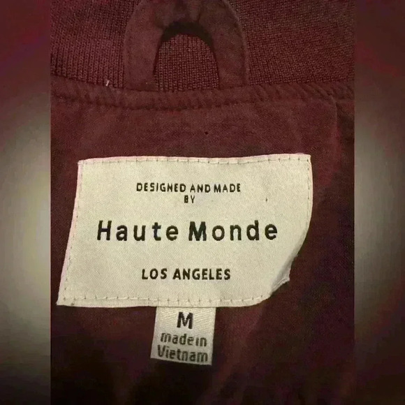 Burgundy Haute Monde Jacket - Picture 4 of 7